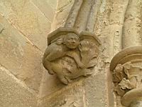 Carcassonne, Basilique St-Nazaire & St-Celse, Console, Femme